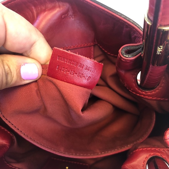 💄Gorgeous Chloe Leather Shoulder Bag w/strap💄 - Picture 7 of 8